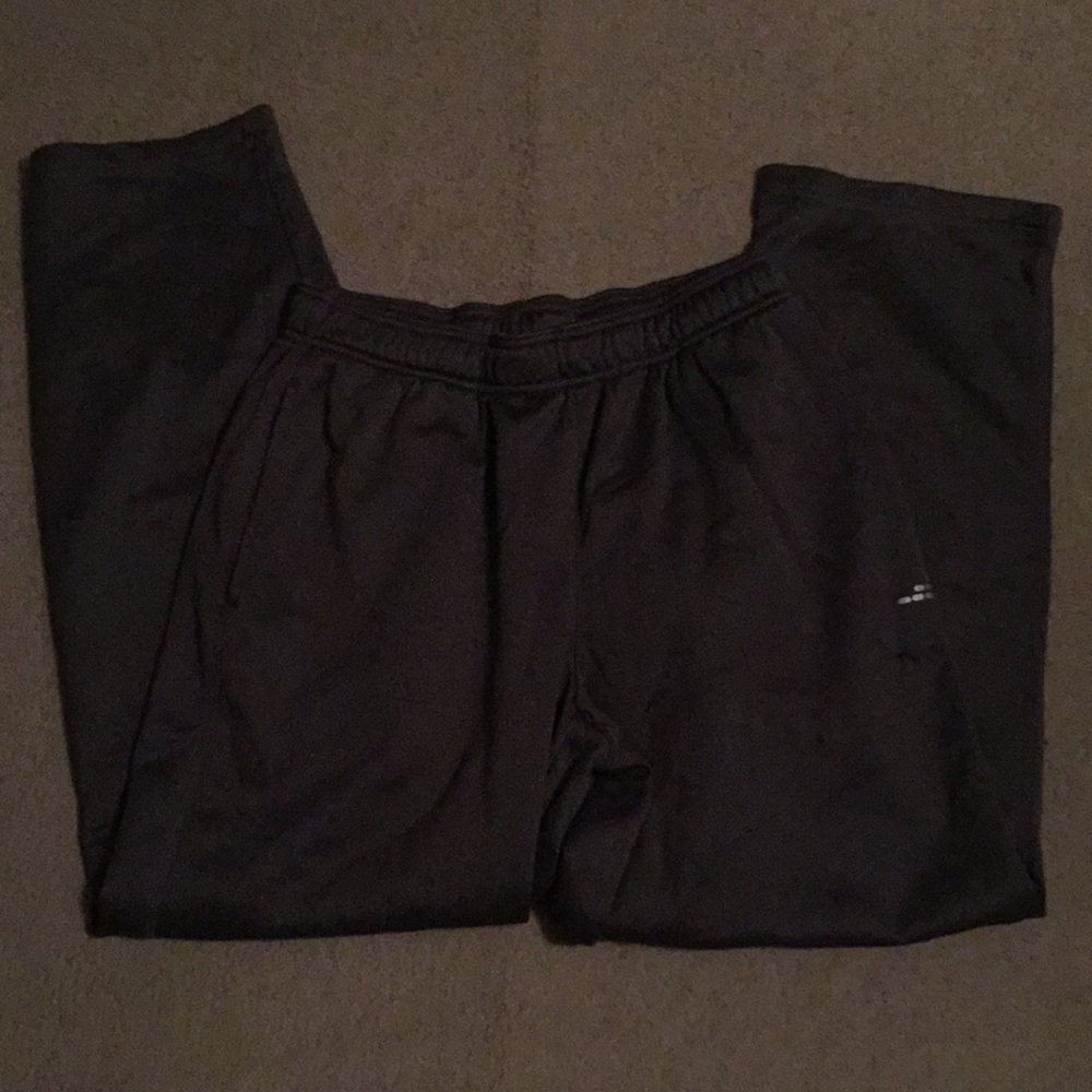 Gray sweatpants